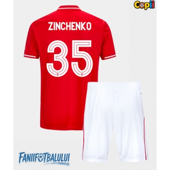 Nottingham Forest Oleksandr Zinchenko #35 Echipament de Fotbal Replică 2025-26 Copii Acasa (+ Șorturi)